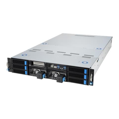 90SF0251-M004X0 sistema barebone per server Intel C741 Armadio (2U) Nero, Acciaio - Foto 1