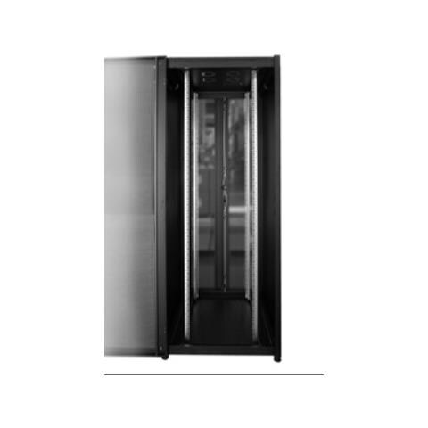 ARMADIO RACK PER RETI 19" 42U (A) 2002, (L) 800, (P) 1000 COLORE NERO PORTA TRAFORATA SERIE EAVI - Foto 4