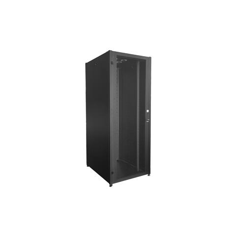 ARMADIO RACK PER RETI 19" 42U (A) 2002, (L) 800, (P) 1000 COLORE NERO PORTA TRAFORATA SERIE EAVI - Foto 1