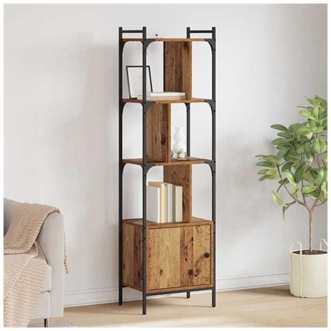 Libreria Legno vecchio 44,5 x 30 x 154,5 cm Legno multistrato - Foto 2