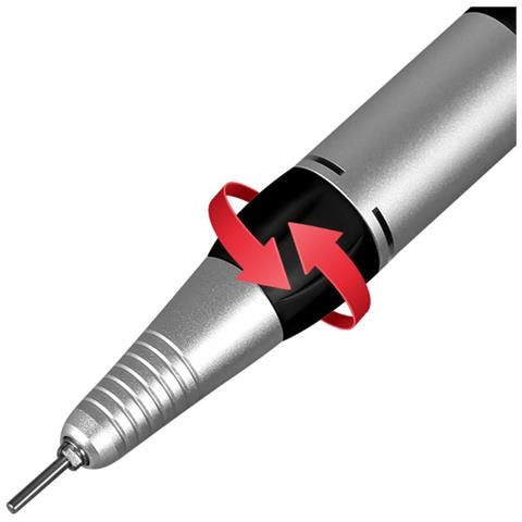 Fresatrice Elettrica Per Unghie 35000rpm - Basso Rumore, Velocità Regolabile, Spina Eu Red - Foto 2