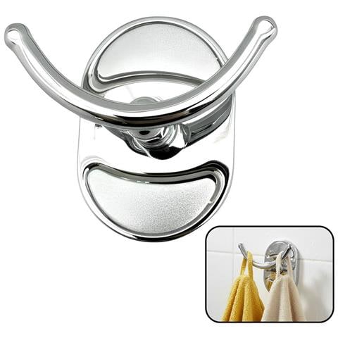 Gancio Da Parete Doppio A V Con Carico Fino A 2 Kg Per Accessori - Foto 1