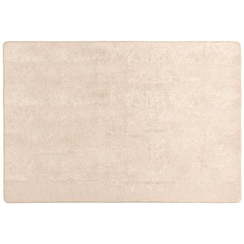 Tappeto Stampa Crema 170 x 120 cm Poliestere e PVC - Foto 1
