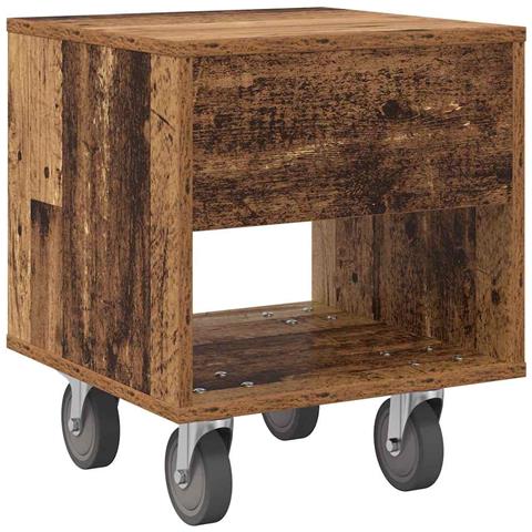 Comodino 2 pcs Legno vecchio 40,5 x 40 x 48 cm - Foto 9