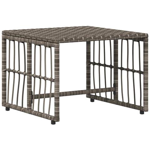 Set di Mobili da Esterno 5 pcs Nero e Grigio scuro - Foto 9