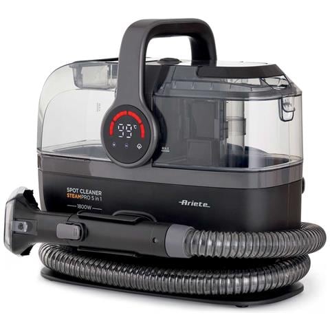 2484 Spot Cleaner Steam PRO 5in1, Lavatappeti e pulitore a vapore, Elimina macchie da interni Auto, Divani, Moquette, Materassi, tappeti, 1800W, 3 modalità di pulizia, Elevata potenza aspirante, Pet care, 2 serbatoi - Foto 1