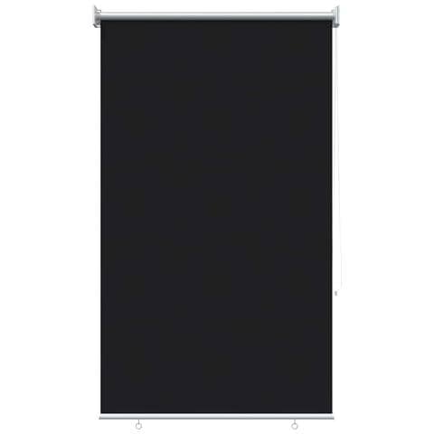 Voletta a rullo con protezione UV Nero 100 x 140 cm Poliestere - Foto 1