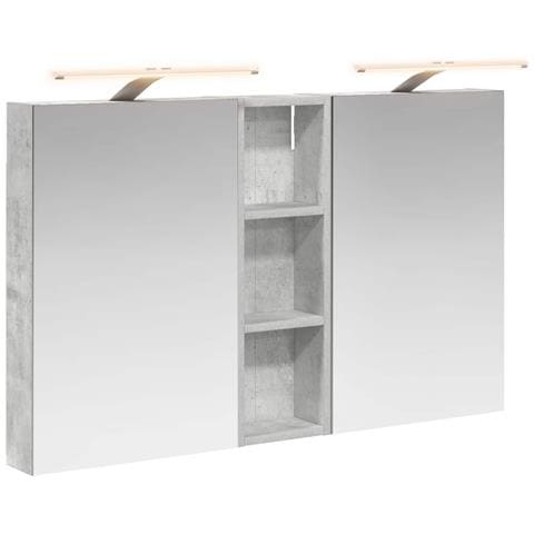 Set di Armadi da Bagno con porta 3 pcs 100 x 10,5 x 60,5 cm - Foto 1