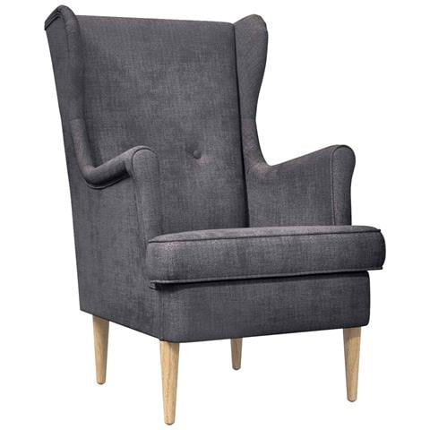 Poltrona Grigio Scuro ARES - Foto 1