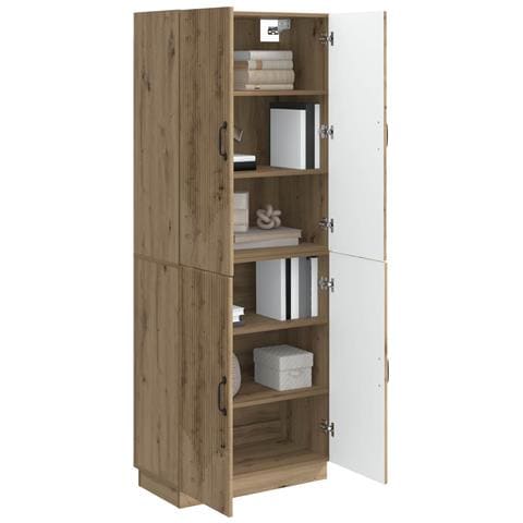 Set di armadi 2 pcs Rovere Artigianale Legno ingegnerizzato - Foto 2