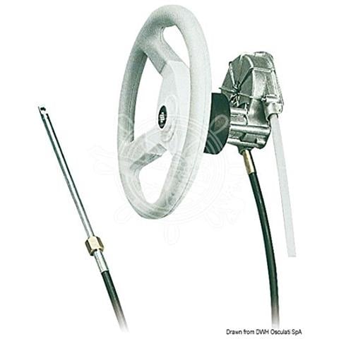 Sistema di Guida Rotativo T85 per Motori Fuoribordo e Entrobordo 9/10 m 50 MHP 90° 3 200 mm 45.185.00 - Foto 1