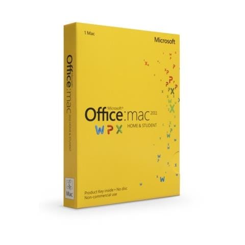 Office Mac Home Student 2011 En Pk Lic Online Dwnld 1mac Nr Uk - Foto 1