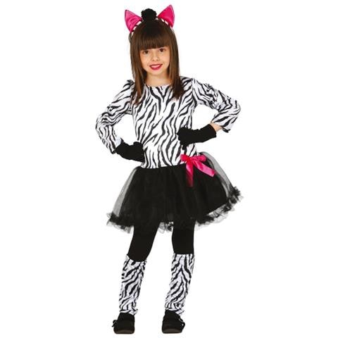Costume Zebra - Bambine 7/9 Anni - Foto 1