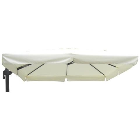 Telo Telo Di Ricambio Sostitutivo Beige Per Ombrellone 3 X 3 Palo Laterale - Foto 1