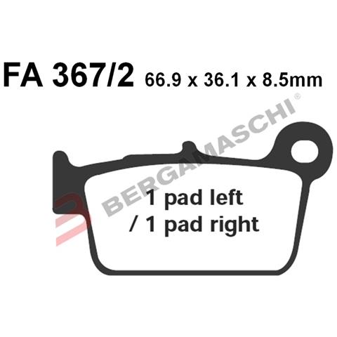 B1r R1236702 Pastiglie Beta Rr 50/125/400/450 Alp 125 Post. Fa367/2tt - Foto 1