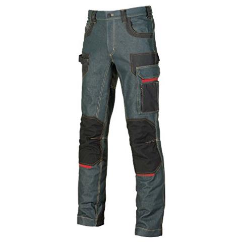 , Pantaloni Pulsante Jean Platino Rust, Taglia 50, Ex069rj / 50 - Foto 1