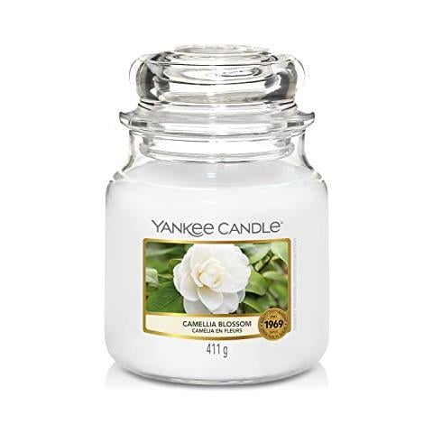 Candela Profumata In Giara Media, Fiore Di Camelia, Durata Fino A 75 Ore, Collezione Garden Hideaway - Foto 1