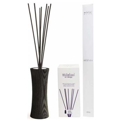 Diffusore fragranza c / bastoncini wood air design clessidra marrone - Foto 1