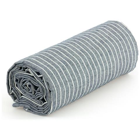 Telo Arredo Granfoulard Copritutto Cotone Made Italy Vari Disegni Arredatutto Copriletto Multiuso 2 Piazze Lord Blu - Foto 10