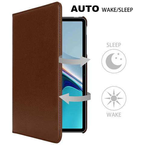 Cadorabo Custodia Per Tablet Compatibile Con Huawei Matepad 11 (10.95 Zoll) In Bruno Fungo - Coperchio Protettivo Senza Auto Wake Up, Con Funzione Stand E Chiusura A Fascia Elastica - Foto 2