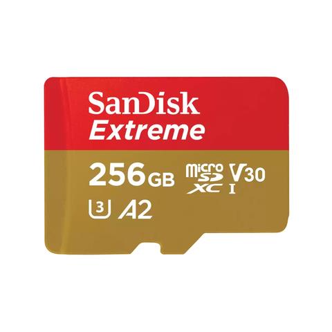 Sandisk Extreme 256 Gb Microsdxc Uhs-i Classe 10 (extreme Microsdxc Card 256 Gb - For Mobile Gaming 190mb/s 130mb/) - Foto 2