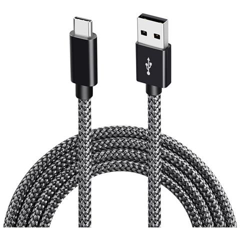 Cavo Da Usb 2.0 A Usb-c Ricarica Rapida 3a Black 2 Metri - Foto 1