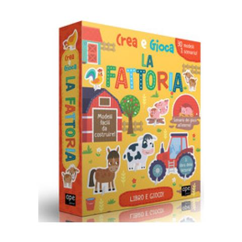 Crea E Gioca La Fattoria. Ediz. A Colori. Con 30 Cartoni Sagomati. Con Puzzle - Foto 1