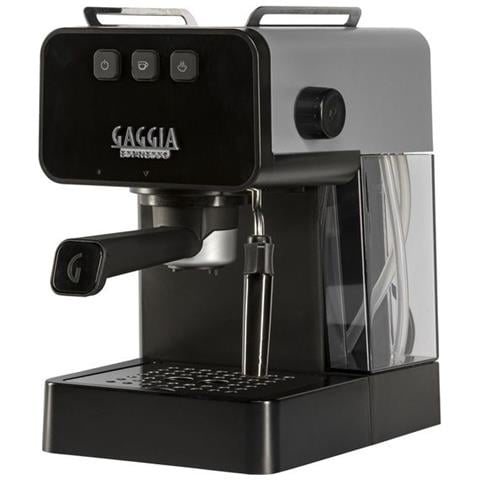 Macchina da Caffè Espresso Manuale Espresso Deluxe Serbatoio 1.2 Lt. Potenza 1900 Watt Colore Grigio - Foto 2