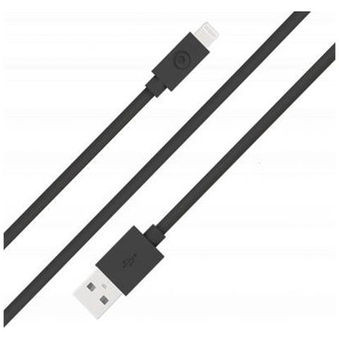 Cavo Usb A/lightning 2 M - 2,4 A, Nero - Foto 1