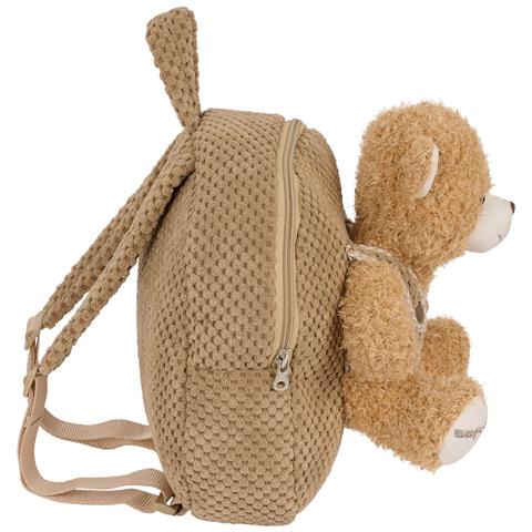 Zaino Per Bambini Orsetto Di Peluche Marrone 23 X 27 X 7,5 Cm - Foto 4