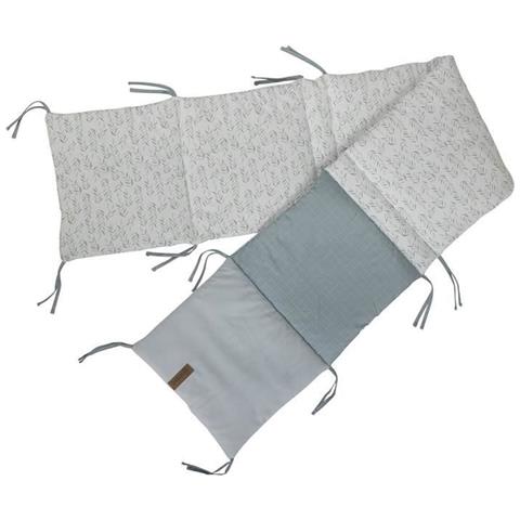 Paracolpi Adattabile Per Letto 30 X 180 Cm - Misto - Verde - Foto 1