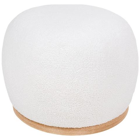 Pouf Manhattan - Bianco - Mdf - 88,5x54,5x36 Cm - Foto 5