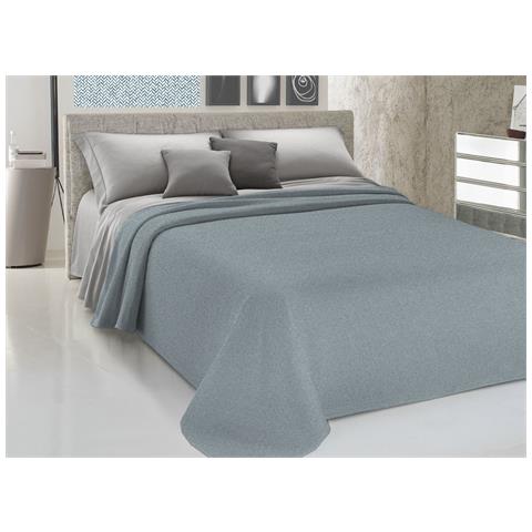 Copriletto Piquet Primavera Estate 100% Cotone Disegno 8026 Singolo Verde - Foto 1