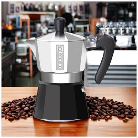 Caffettiera In Alluminio Pressofuso Black Pearl - Foto 2