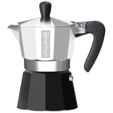 Caffettiera In Alluminio Pressofuso Black Pearl - Foto 1
