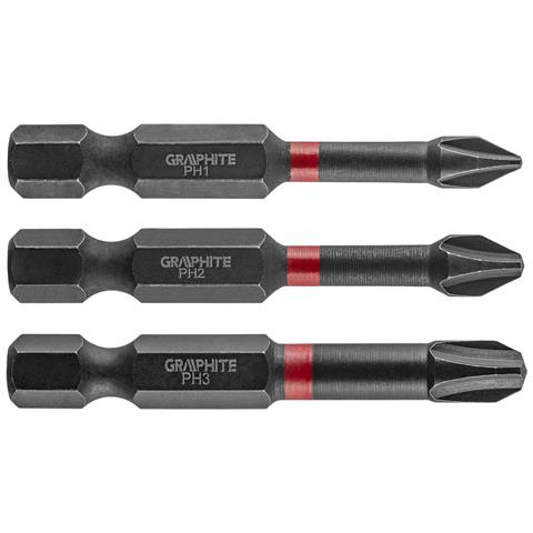 Punte A Percussione Ph1/2/3 X 50 Mm, 3 Pz. - Foto 1