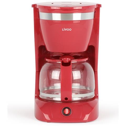 Caffettiera Filtro 12 Tazze 800w Rossa - Dod163rc - Foto 1