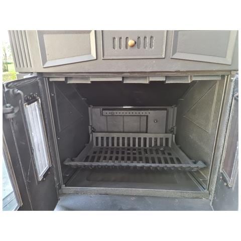 Braciere Griglia Fuoco Per Stufa Ghisa Niklas Franklin - Foto 3