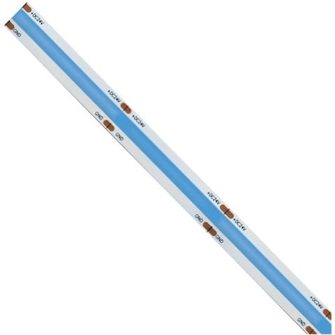 Striscia Led Cob Monocolore Da 15w /mt 24v - Bobina Da 5m - Blu - Foto 1