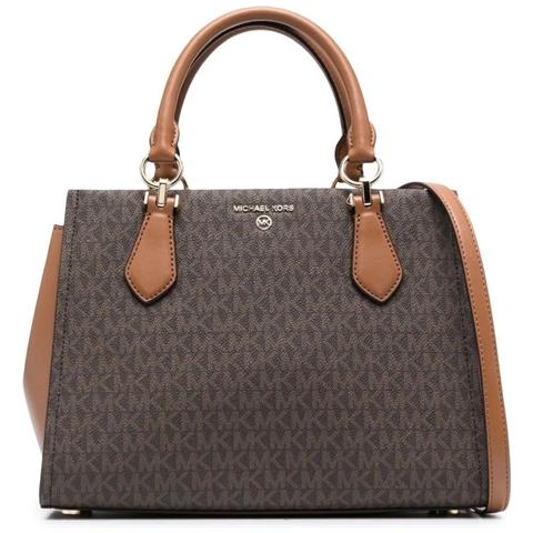 Md Satchel Borsa Shopper Sintetico Borse Donna Marrone Eu One Size, 30s2g6as2b-252 - Foto 1