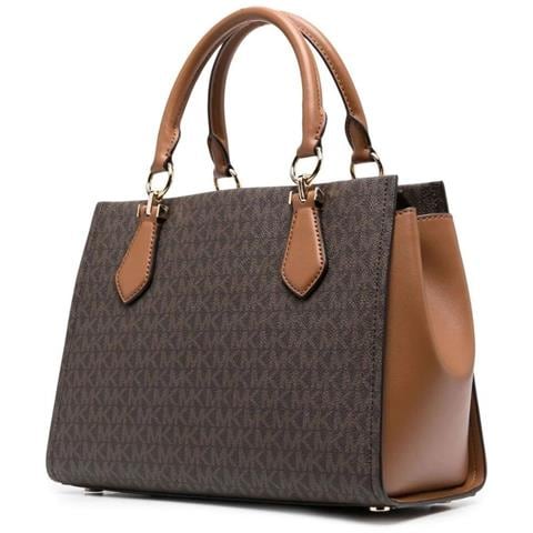 Md Satchel Borsa Shopper Sintetico Borse Donna Marrone Eu One Size, 30s2g6as2b-252 - Foto 2