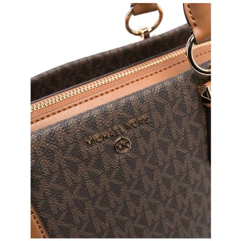 Md Satchel Borsa Shopper Sintetico Borse Donna Marrone Eu One Size, 30s2g6as2b-252 - Foto 3