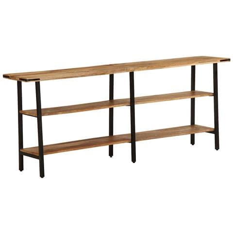 Tavolo Consolle 180x35x70 cm in Legno Massello di Mango - Foto 1