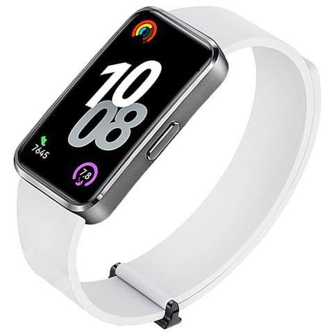 Cinturino Magnetico In Silicone Per Huawei Band 8/9/10, Compatibile Con Huawei Band 10 White - Foto 2