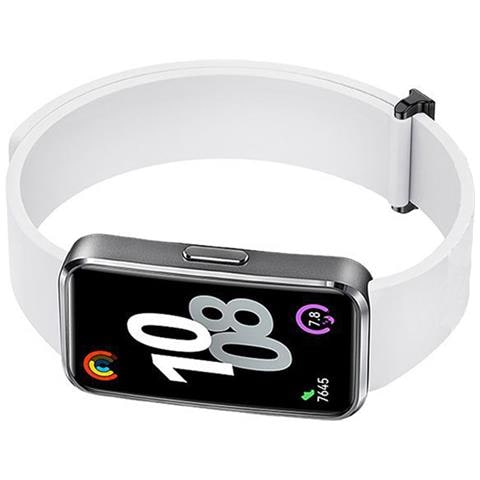 Cinturino Magnetico In Silicone Per Huawei Band 8/9/10, Compatibile Con Huawei Band 10 White - Foto 3