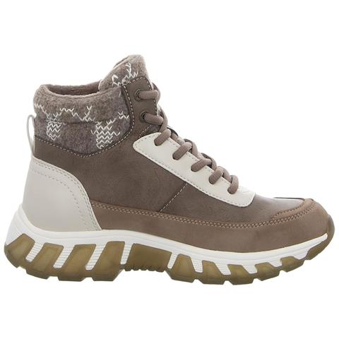 Scarponcini Da Donna Chi Tex Imbottiti Beige Marrone 40 - Foto 2