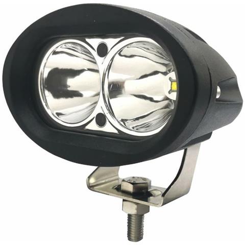 Faro Da Lavoro 2 Led Cree A Lungo Raggio Freddo 20w Ip67 - Foto 1