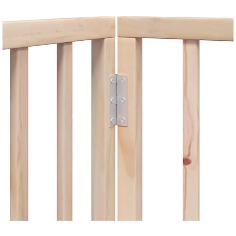 Cancello per Cani Porta Pieghevole 15 Pannelli 750 cm in Pioppo - Foto 9