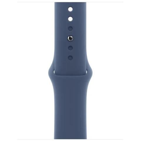 Watch Series 10 GPS Impermeabile 50m Always-On Retina LTPO3 1,92" 64GB Bluetooth 5.3 Wi-Fi UWB Sensori Avanzati 42mm Alluminio con Cinturino Sportivo Blu S /M - Foto 3