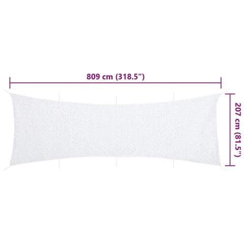 Rete Mimetica con Custodia di Conservazione 809x207 cm Bianca - Foto 7